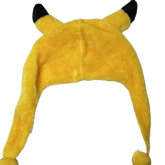 Pokémon Pikachu Plush Fleece Beanie Kids Hat. - Picture 3 of 6
